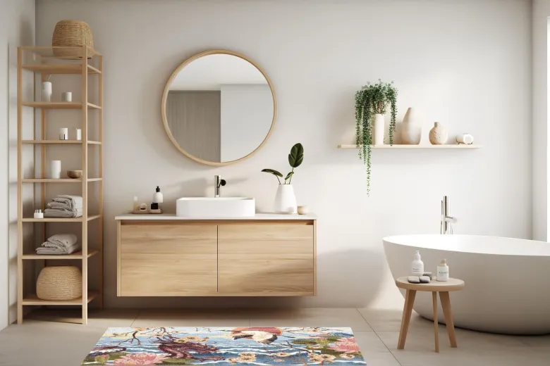 Passatoia da cucina, stile giapponese, 55x110 cm