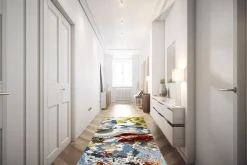Passatoia da cucina, stile giapponese, 55x110 cm