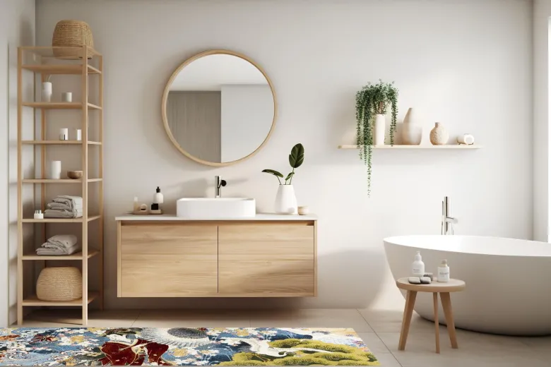 Passatoia da cucina, stile giapponese, 55x110 cm