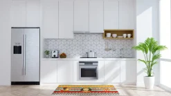 Passatoia da cucina, stile siciliano, 55x110 cm