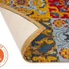 Passatoia da cucina, stile siciliano, multicolore, 55x110 cm
