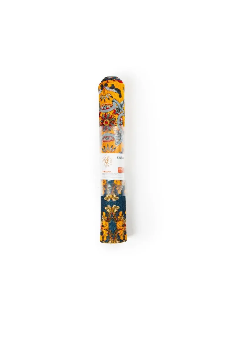 Passatoia da cucina, stile siciliano, multicolore, 55x110 cm