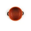 Pentola alta, in terracotta, 2 manici, 16 cm