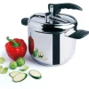 Pentola a pressione, acciaio inox 18/10, 5 litri