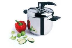 Pentola a pressione, acciaio inox 18/10, 5 litri