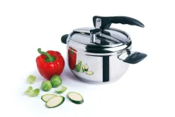 Pentola a pressione, acciaio inox 18/10, 3.5 litri