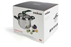 Pentola a pressione, acciaio inox 18/0, 5 litri