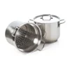 Pentola con cestello e coperchio, acciaio inox 18/10, 20 cm