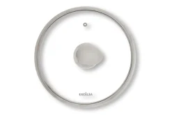 Pentola con coperchio, antiaderente, con manici, 24 cm