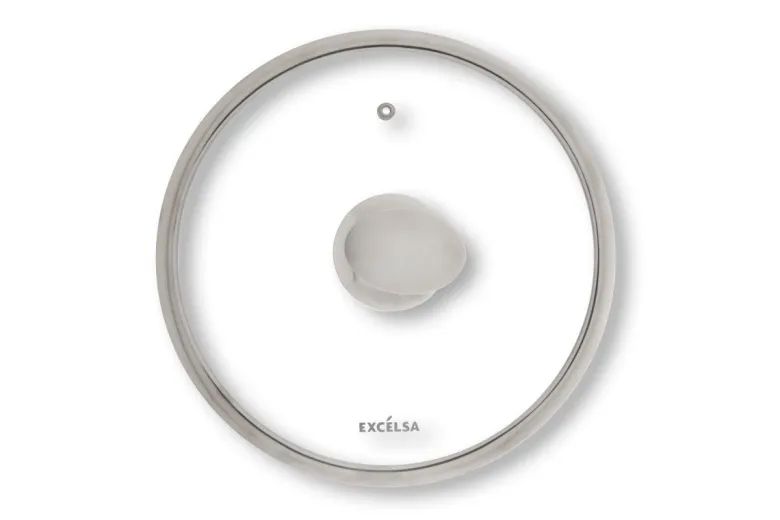 Pentola con coperchio, antiaderente, con manici, 24 cm