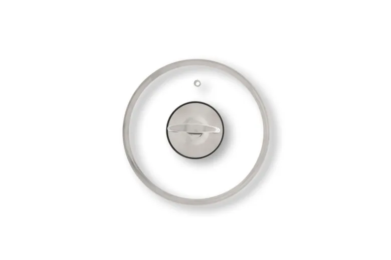 Pentola con coperchio in vetro, acciaio inox 18/10, 16 cm