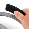 Piastra grill antiaderente, 47x29 cm, effetto pietra, food n