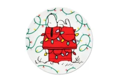 Piattini aperitivo, 6 pezzi, peanuts shiny & bright