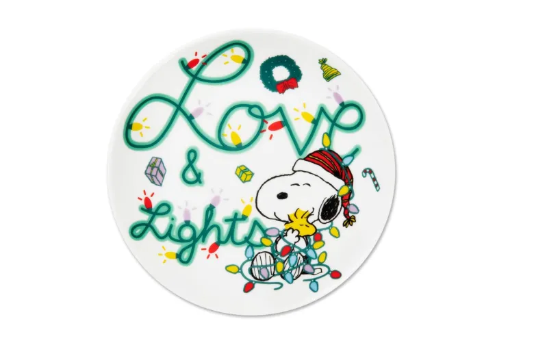 Piattini aperitivo, 6 pezzi, peanuts shiny & bright