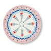 Piattini dessert, 6 pezzi, stile natalizio