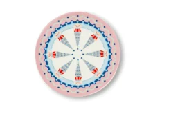 Piattini dessert, 6 pezzi, stile natalizio