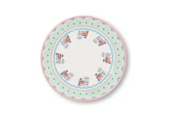 Piattini dessert, 6 pezzi, stile natalizio