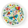 Piatti pizza, 6 pezzi, porcellana, stile messicano, 31 cm