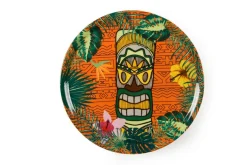 Piatti pizza, 6 pezzi, stile tiki, 31 cm