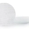 Piatti pizza, 6 pezzi, vetro, trasparente, 33 cm