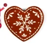 Piatto a servire, cuore, ceramica