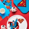 Piatto pizza, 1 pezzo, porcellana, superman, 31 cm