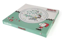 Piatto pizza, 1 pezzo, porcellana, peanuts shiny & bright