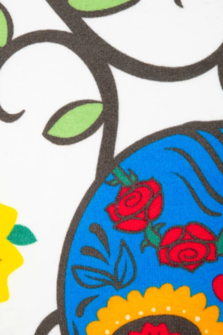 Poltrona, stile calavera, multicolore
