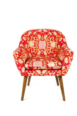 Poltrona, stile cinese, multicolore
