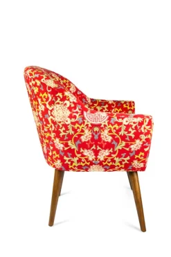 Poltrona, stile cinese, multicolore