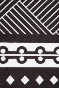 Poltrona, stile etnico, bianco e nero