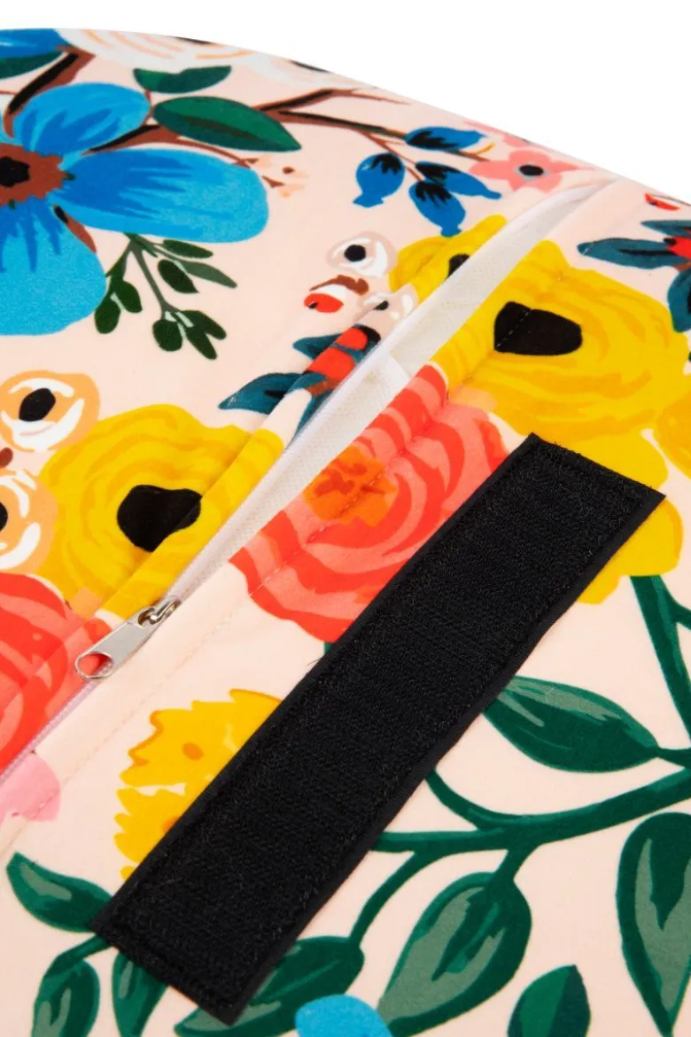 Poltrona, stile floreale, multicolore