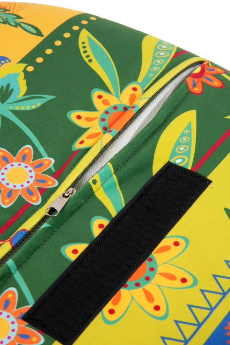 Poltrona, stile gipsy, multicolore
