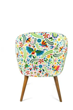 Poltrona, stile messicano, multicolore
