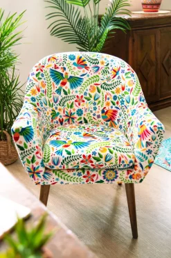 Poltrona, stile messicano, multicolore