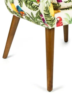 Poltrona, stile naturale, multicolore