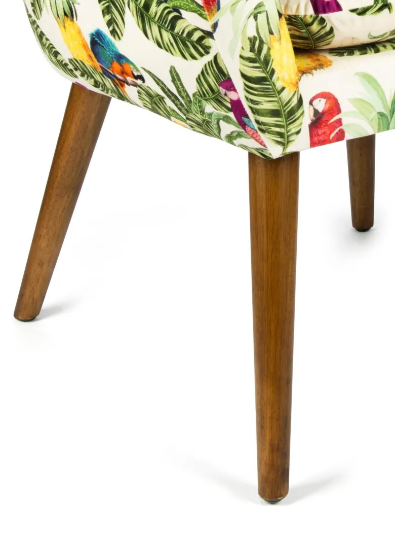 Poltrona, stile naturale, multicolore