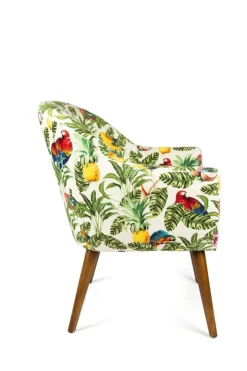 Poltrona, stile naturale, multicolore