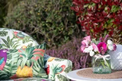 Poltrona, stile naturale, multicolore
