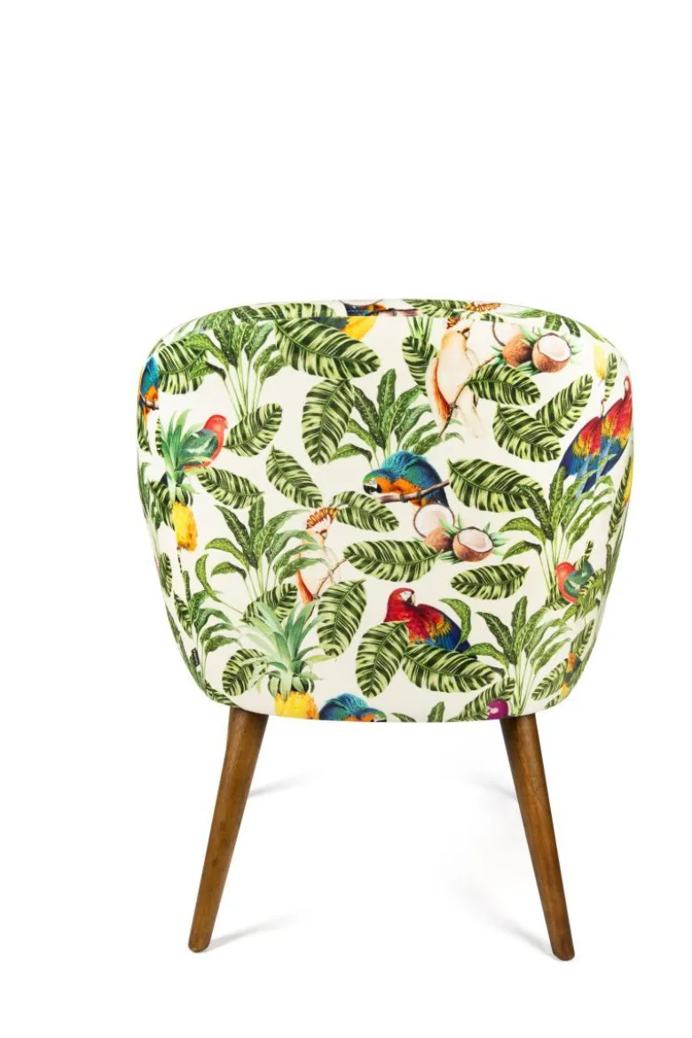 Poltrona, stile naturale, multicolore
