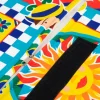 Poltrona, stile siciliano, multicolore