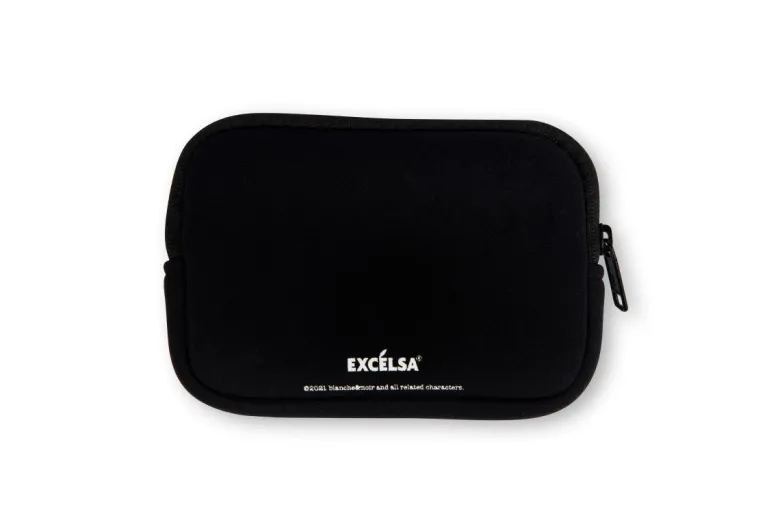 Portamonete, gattino, bianco e nero, neoprene