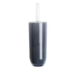 Porta scopino wc, plastica resistente, grigio