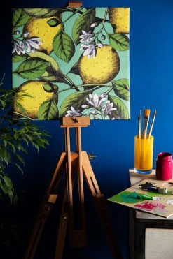 Portaspazzolino e portasaponetta, giallo