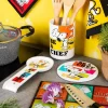 Portautensili, cilindrico, peanuts, ceramica