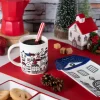 Posamestolo, forma di casetta, ceramica