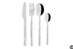 Posate, 16 pezzi, acciaio inox, acciaio