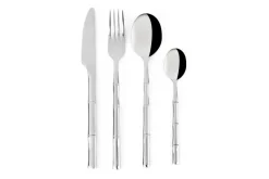 Posate, 16 pezzi, acciaio inox, acciaio