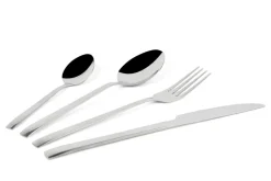 Posate, 16 pezzi, acciaio inox, acciaio