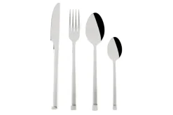 Posate, 16 pezzi, acciaio inox, acciaio